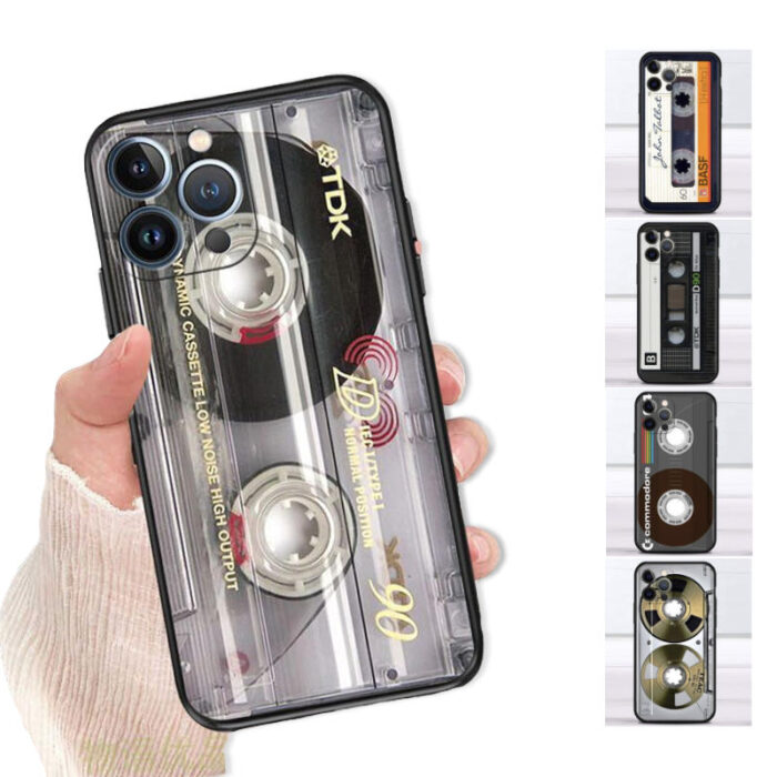 Coque iPhone Cassette