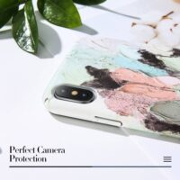 Coque Peinture Relief 3D pour iPhone 