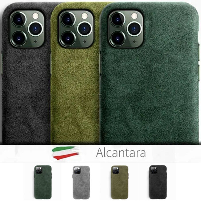 Coque iPhone 11 Alcantara