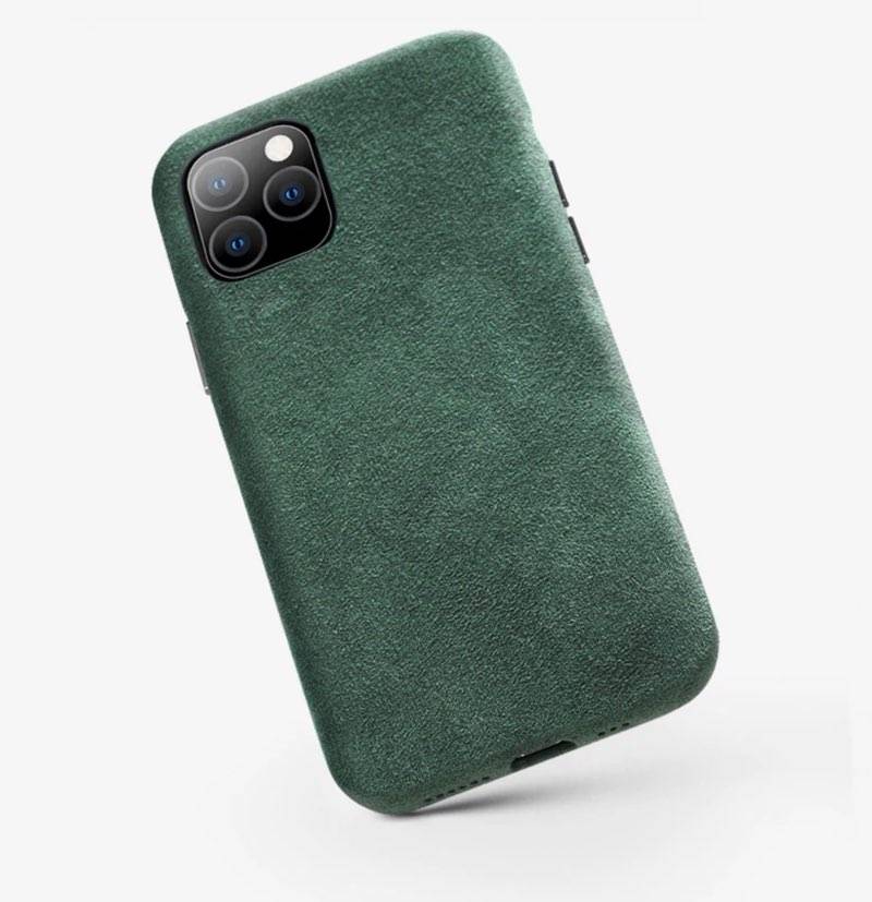 Coque iPhone 11 Alcantara de qualité