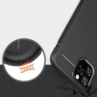 Coque de protection fibres de carbone pour iPhone