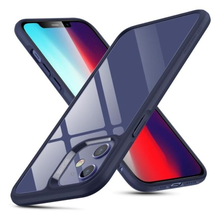 Coque iPhone 12 bleu