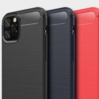 Coque de protection fibres de carbone pour iPhone 