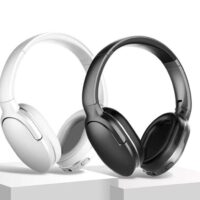 Baseus Encok D02 HiFi Casque Bluetooth sans fil Basse lourde Casque audio 3,5 mm pliable avec micro