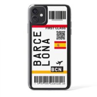Coque billet d’avion première classe pour iPhone