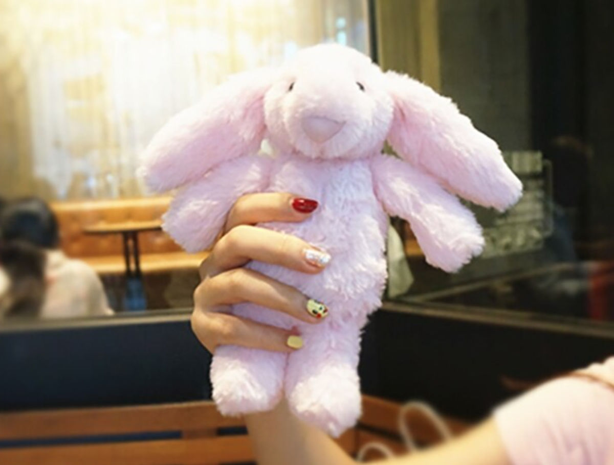 Peluche lapin iPhone