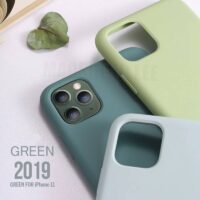 Coque silicone liquide pour iPhone