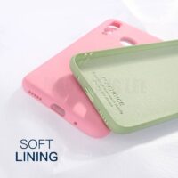 Coque silicone liquide pour iPhone