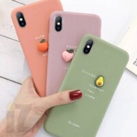 Coque avec fruit 3D pour iPhone