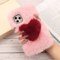 Coque fourrure pour iPhone