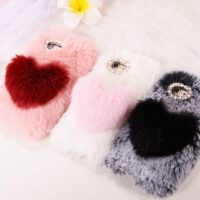 Coque fourrure pour iPhone