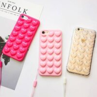Coque Coeurs 3D