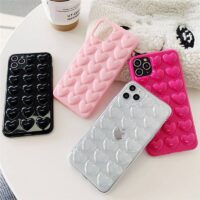 Coque Coeurs 3D