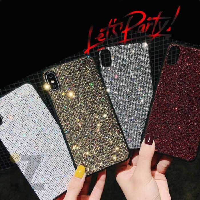Coque bling-bling et les paillettes pour iPhone 6