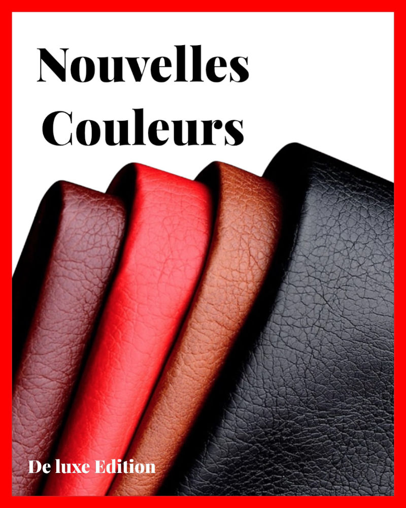 Coque cuir - 4 nouvelles couleurs