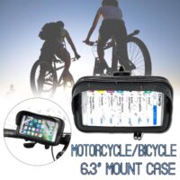 Support Vélo moto avec pare soleil et housse étanche pour iPhone