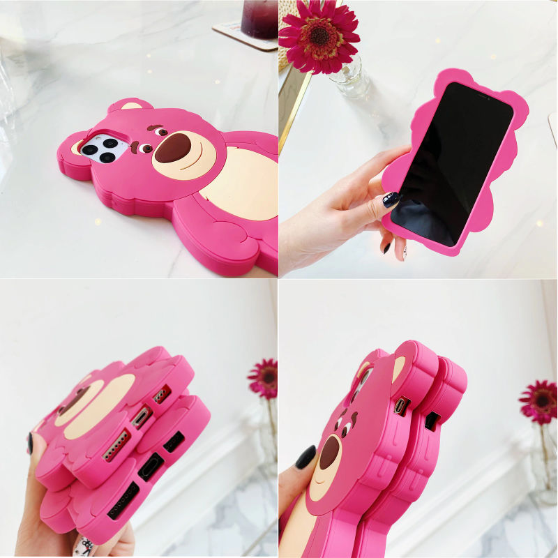Coque iPhone Ourson 3D