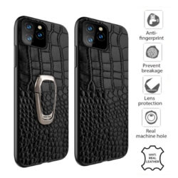 Coque iPhone Cuir Croco