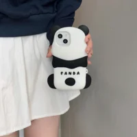 Coque-iphone-panda-3D