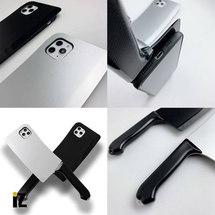 Coque-protection-etui-couteau-boucher-iPhone-iZPhone