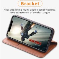 Housse portfolio en Cuir pour iPhone