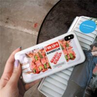Coque sushi produit préemballé pour iPhone