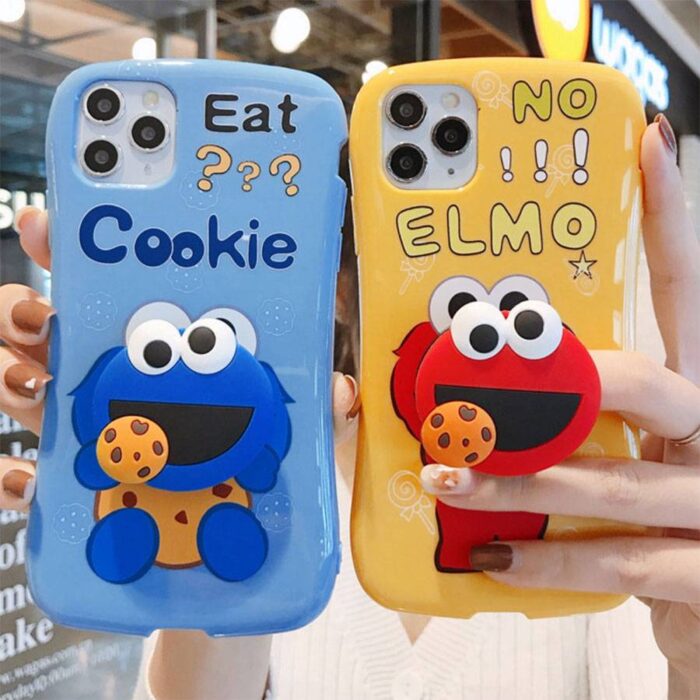 Housse Elmo Cookie 3D iPhone