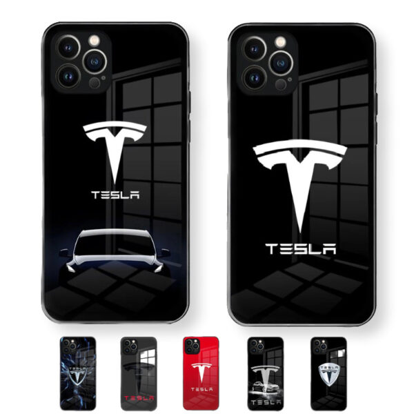 Coque iPhone Tesla