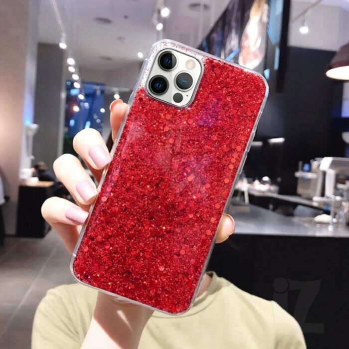 coque-paillettes-iphone-12