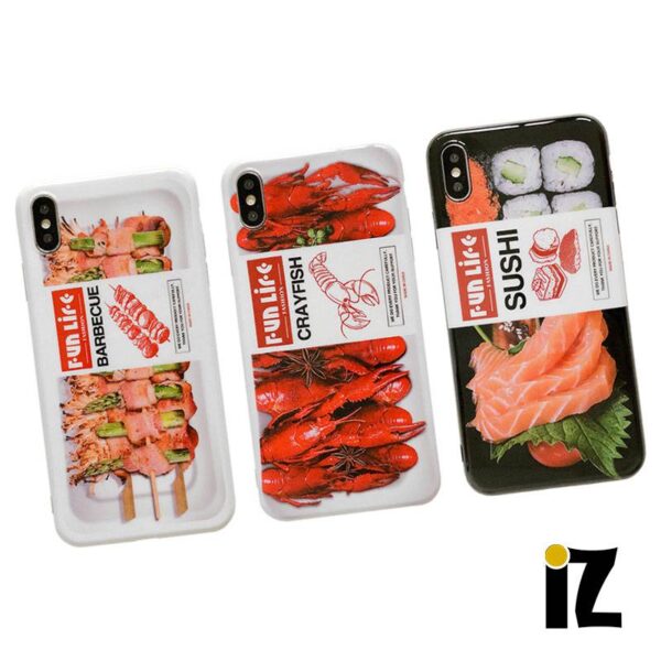 Coque sushi produit préemballé pour iPhone