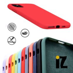 Coque iPhone souple et légère en silicone liquide