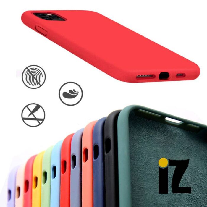 Coque iPhone souple et légère en silicone liquide