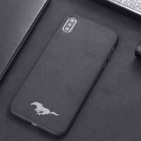 Étui Cheval de course pour iPhone Sensation alcantara 