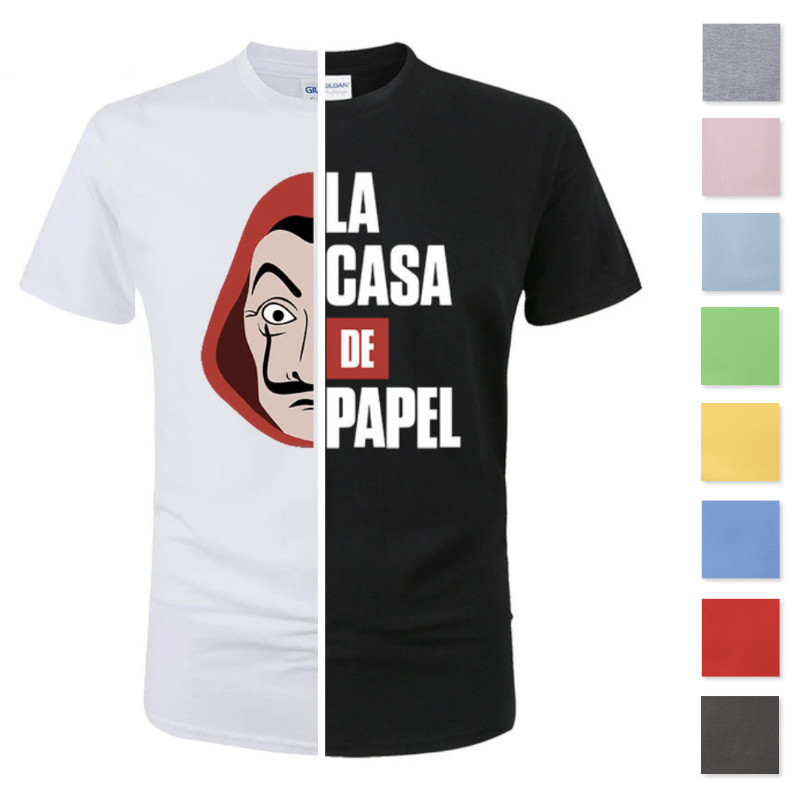 T shirt casa de papel - 12 couleurs