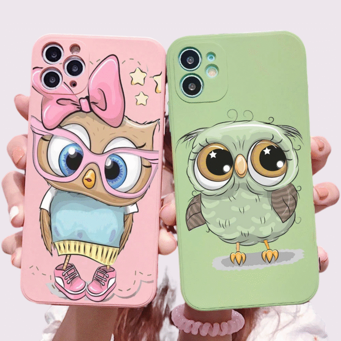 Coque iPhone Hiboux