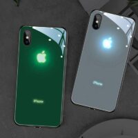 Coque iPhone logo Apple lumineux