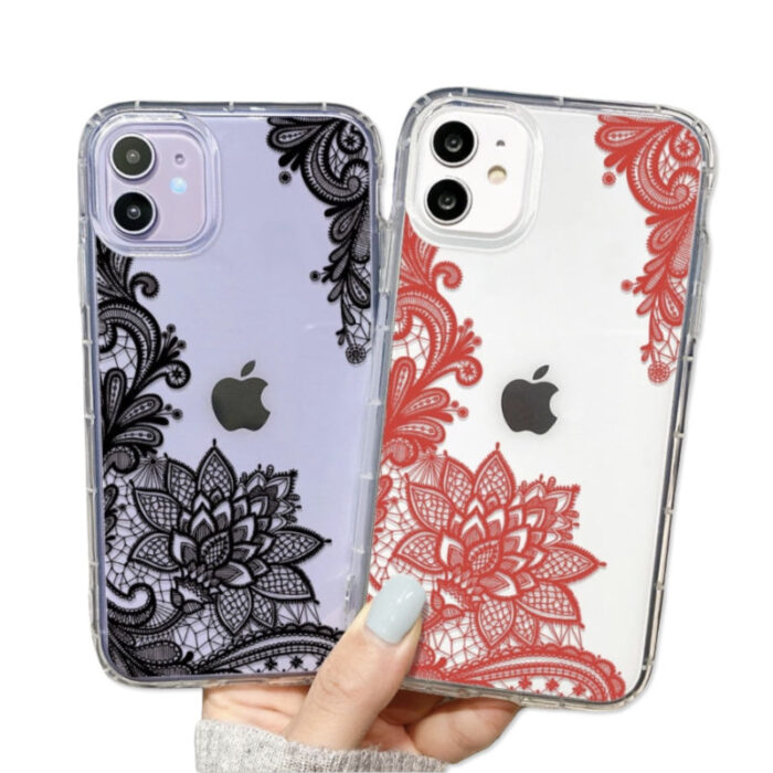 Coque iPhone Dentelle