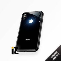 Coque logo Apple lumineux
