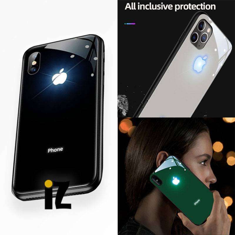 Coque Iphone Logo Apple Lumineux Izphone Coque Iphone Logo Apple Lumineux Izphone