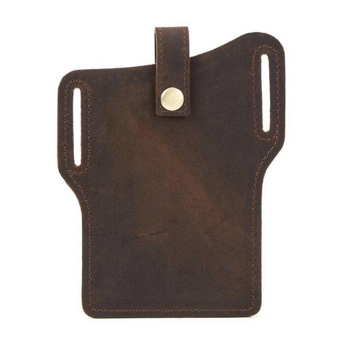 Pochette ceinture Retro 100% cuir véritable