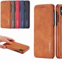 Étui cuir de luxe iPhone 12