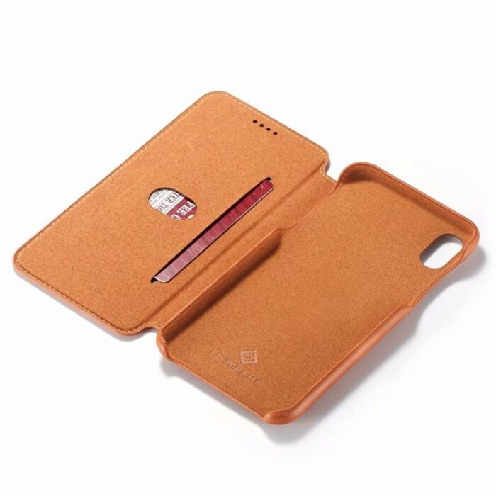Étui cuir de luxe iPhone 12