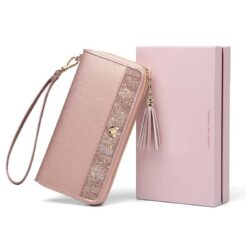 Pochette portefeuille soirée chic pour femme