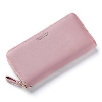 Portefeuille Femme Zippé: Grande Capacité