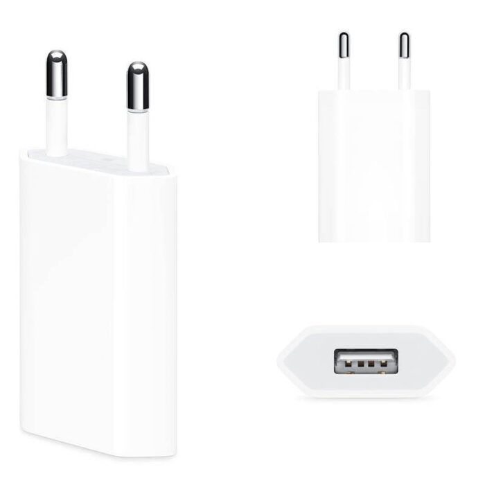 Chargeur USB 5W Adaptateur secteur Apple