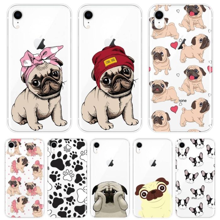 Coque bouledogue français pour iPhone