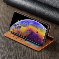 Coque magnétique Cuir pour iPhone