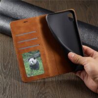 Coque magnétique Cuir pour iPhone