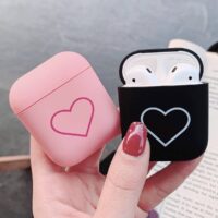Coque Coeur avec étui AirPods assorti