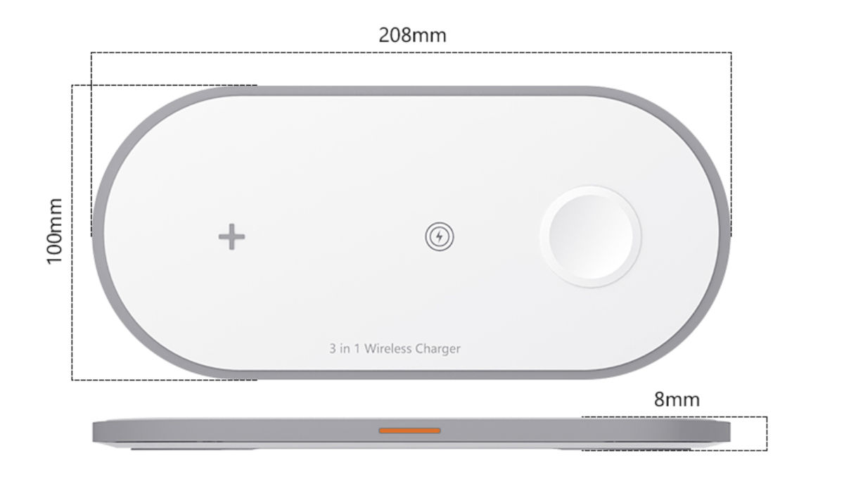 Station de charge sans fil iPhone et Apple Watch